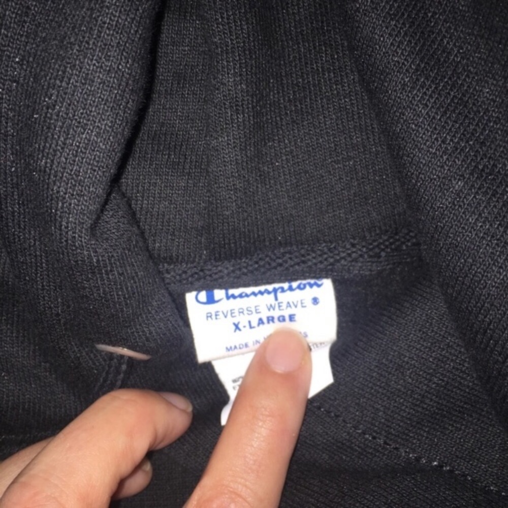 new • champion reverse weave hooded sweatshirt - Picture 5 of 5